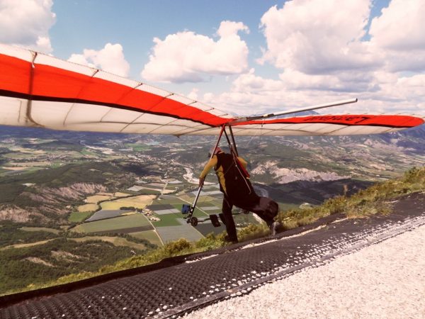 Deltavliegen Montagne de Chabre, tussen Laragne en Sisteron