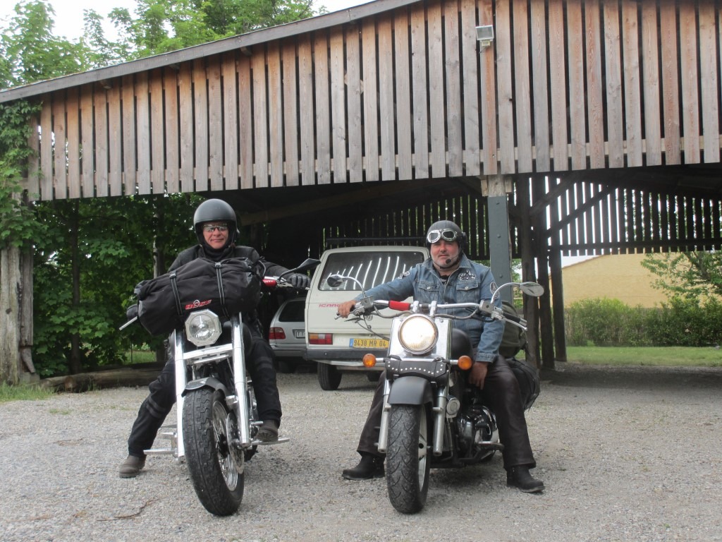 Motorrijders welkom bij Gites Appartementen Les Glycines