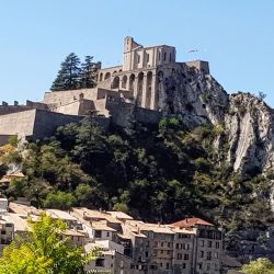 Citadel van Sisteron in de Haute Provence
